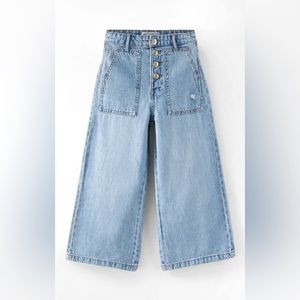 Flowy wide leg jeans sz 13-14